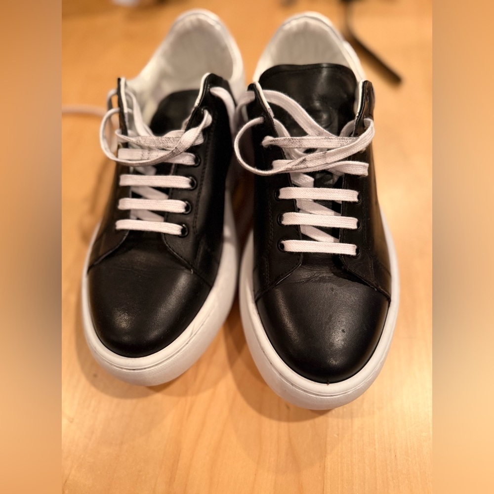 Black and White Sneakers